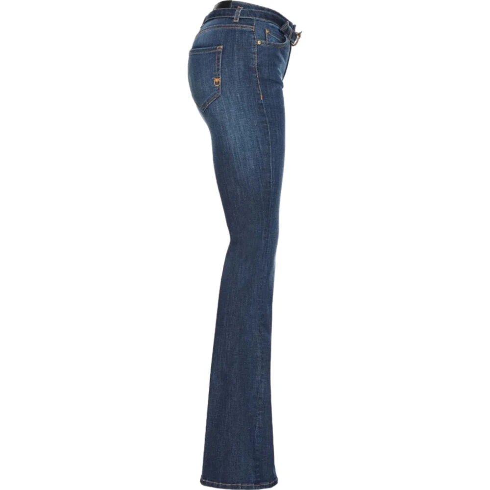 pinko Flared Jeans Blue Dames