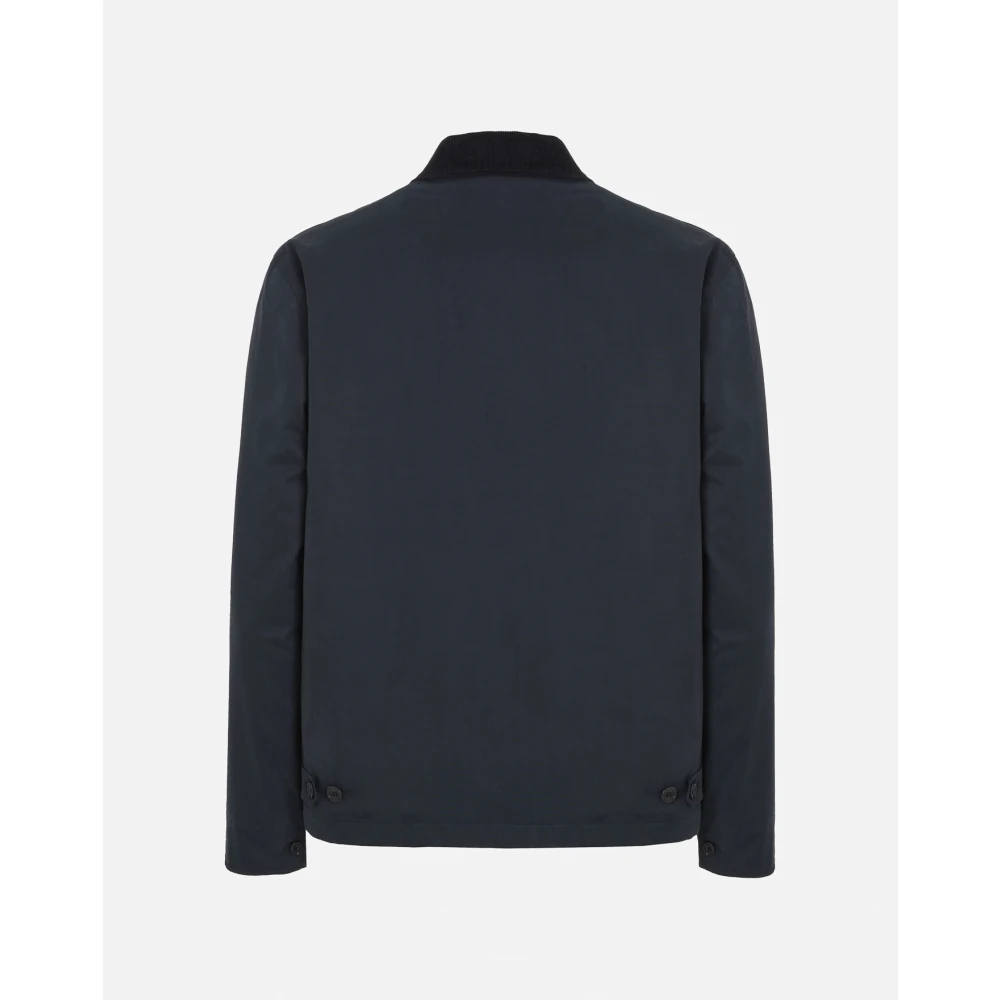 Hartford Blauwe Marinejas met voorzak Blue Heren