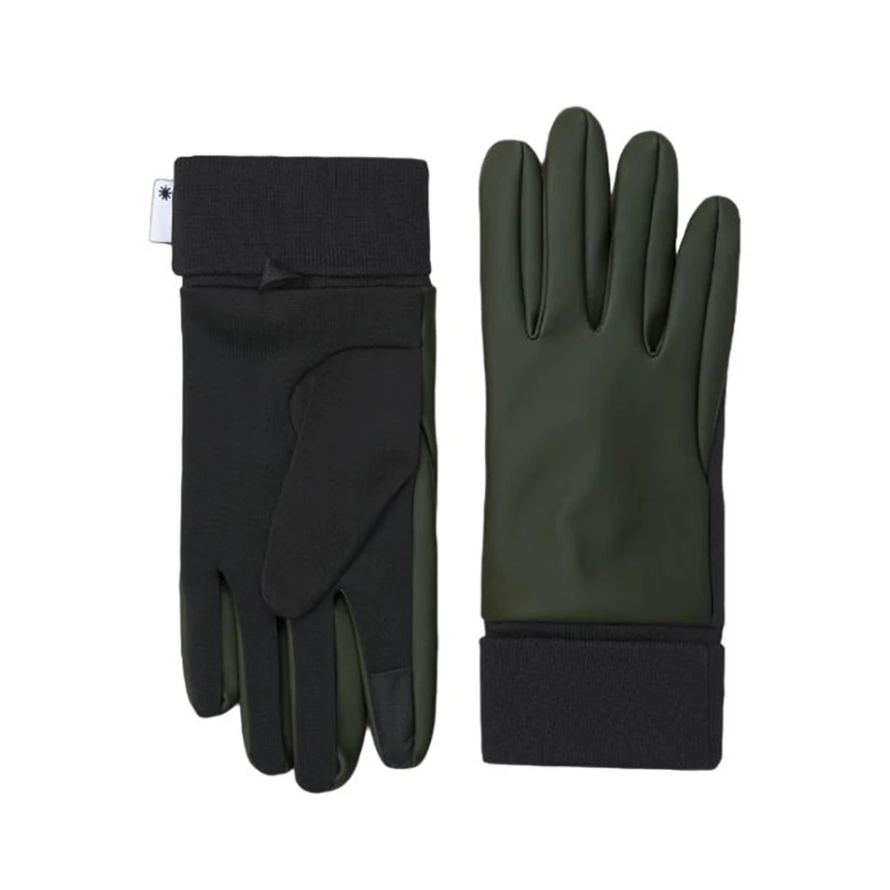 Rains Groene Handschoenen voor Regen Green Unisex