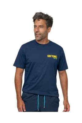 T-shirt i bomull med tryck av Gin Tonic