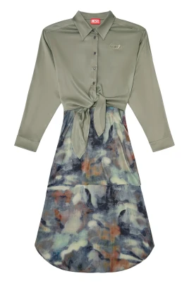 D-ELTA Satin Midi Dress