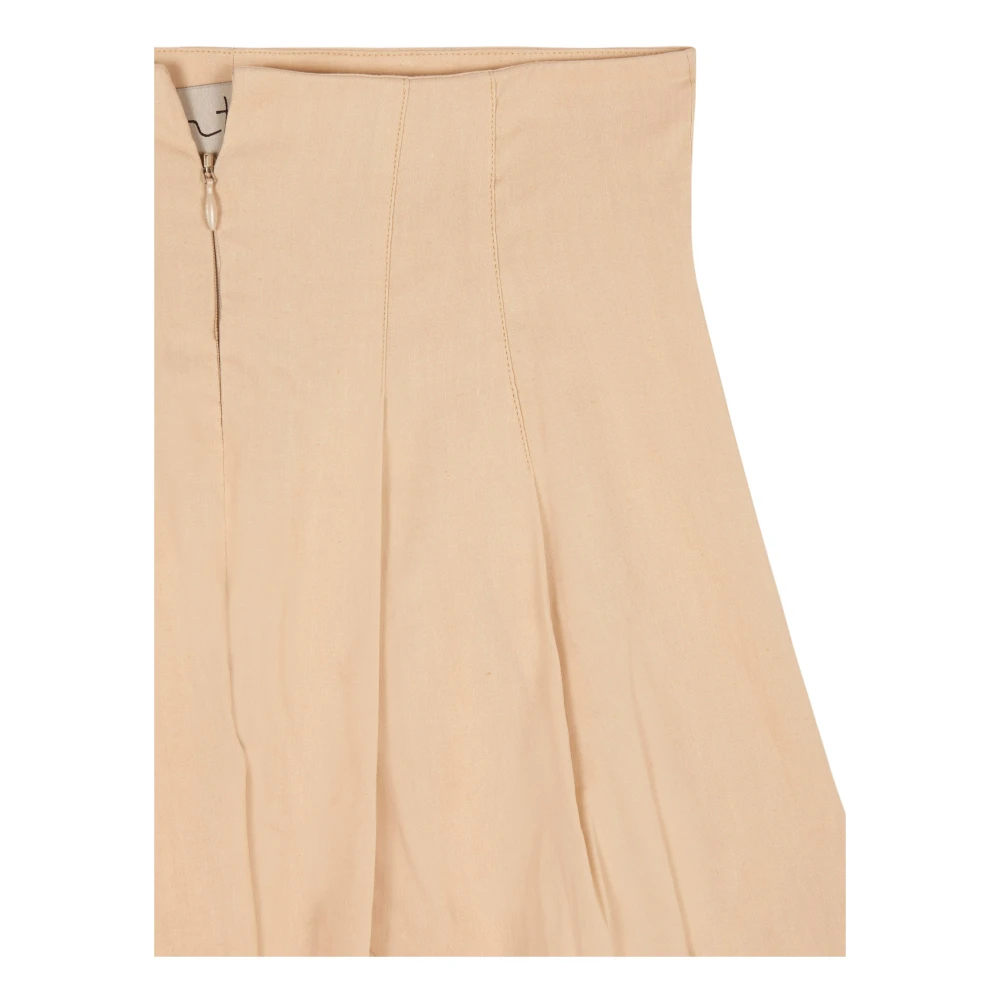 Cortana Mira hoog getailleerde licht perzikkleurige broek Yellow Dames