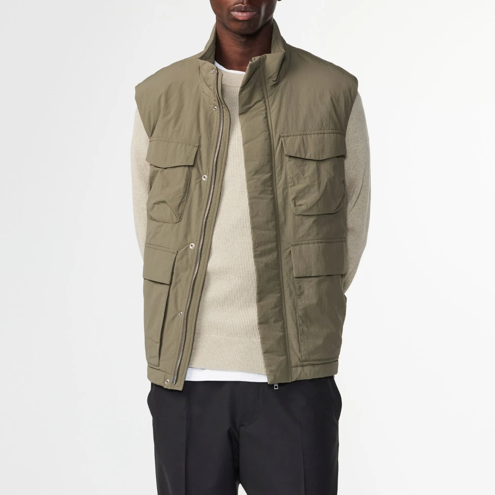 Nn07 Perry Vest met Primaloft Vulling Green Heren