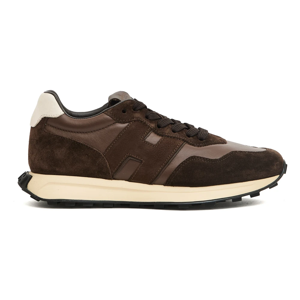 Hogan Bruine Camo Hardloopschoenen Heren Schoenen
