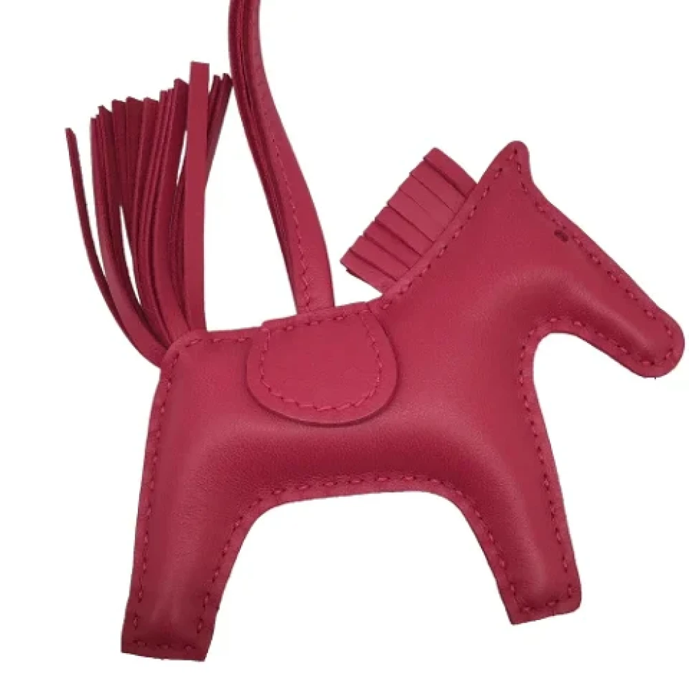 Hermès Vintage Pre-owned Fabric key-holders Red Dames