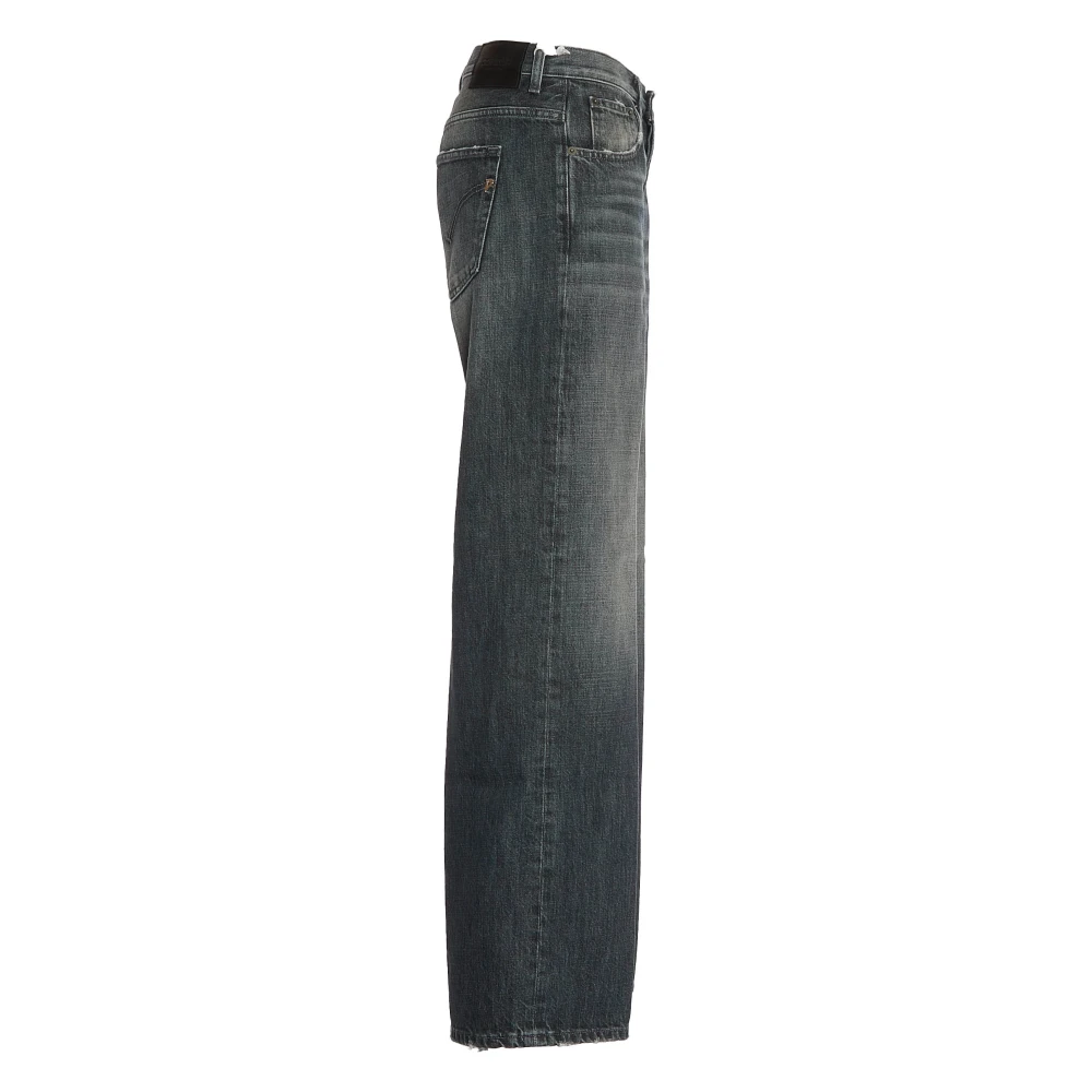 Dondup Grijze Loose Fit Jeans voor Vrouwen Gray Dames