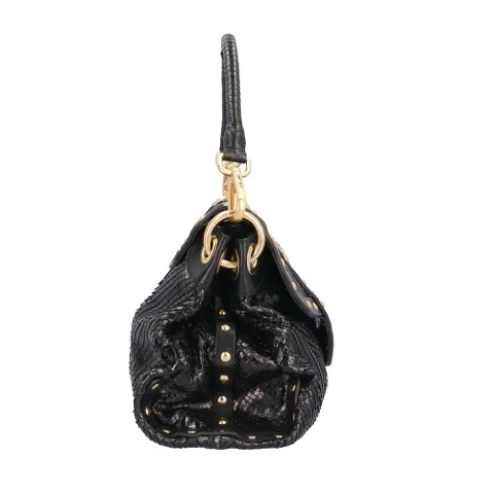 Jimmy Choo Pre-owned Leather handbags Black Dames