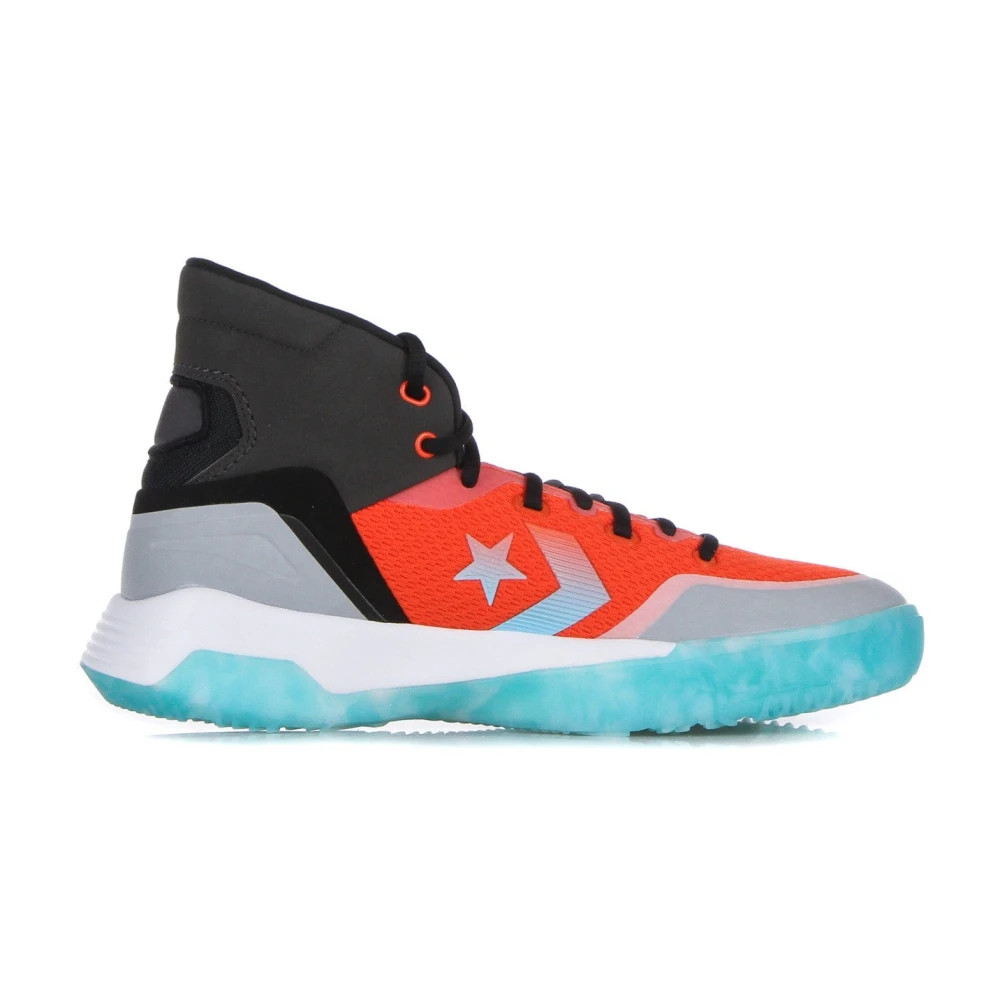 Converse Hoge Zwarte Sneaker met Heren Schoenen Veelkleurig Multicolor