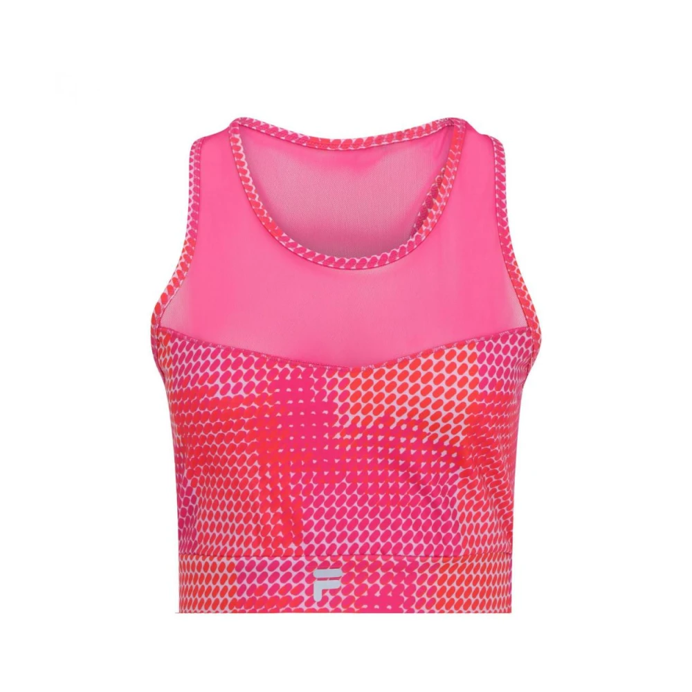 Fila Sportieve Polyester Tanktop Pink Dames