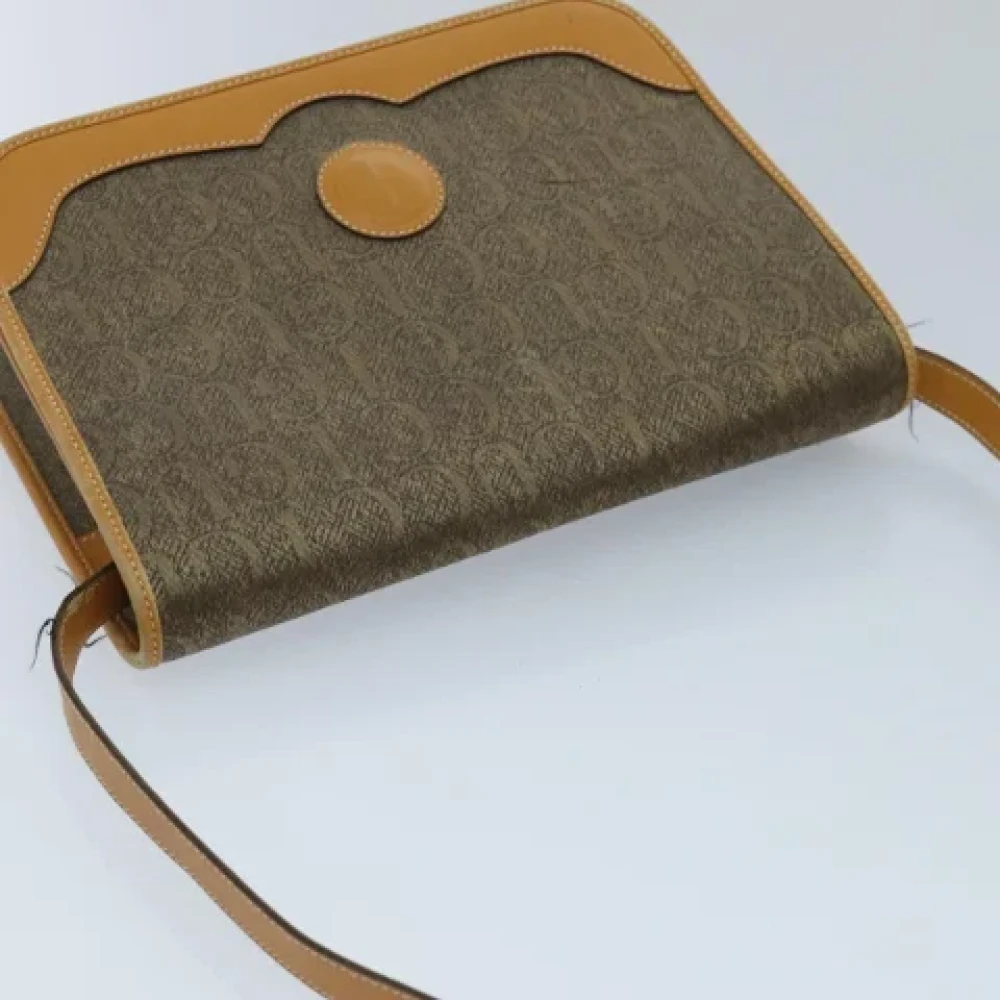 Gucci Vintage Pre-owned Canvas gucci-bags Brown Dames