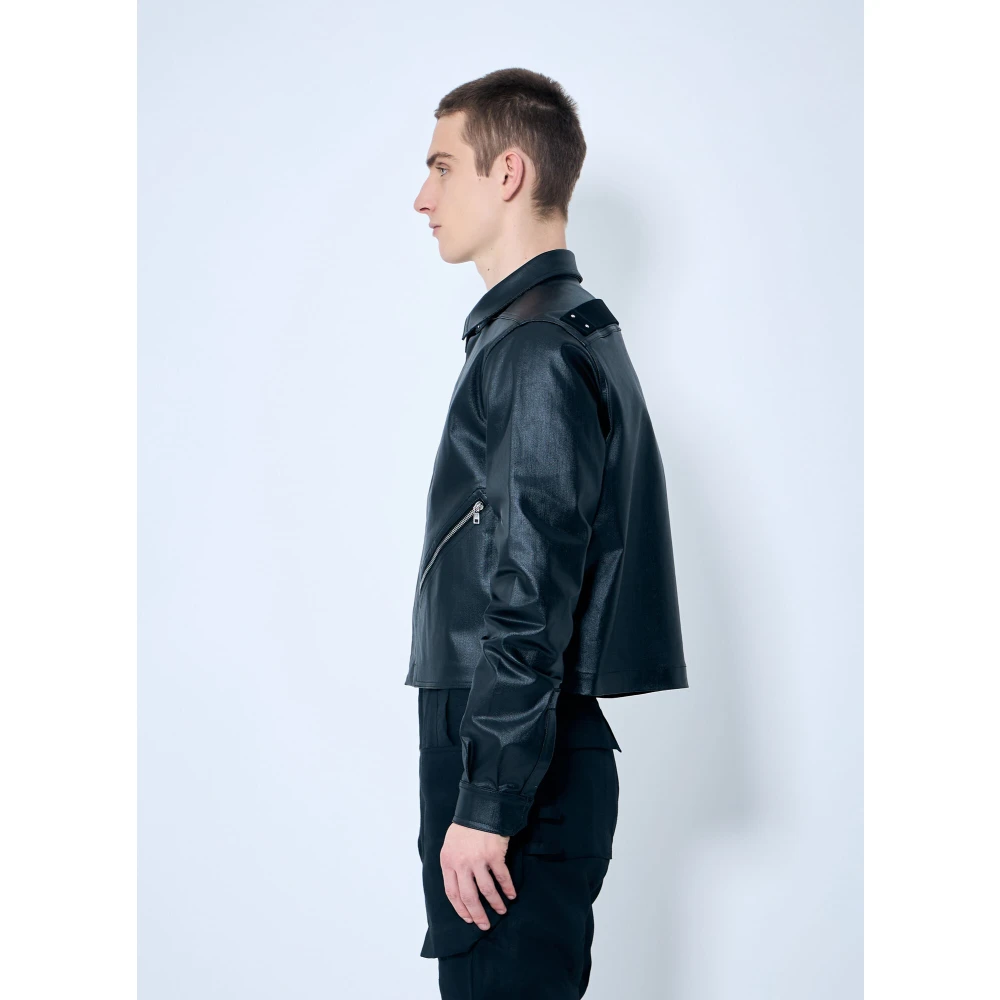 Rick Owens Panel Construction Jacket Black Heren