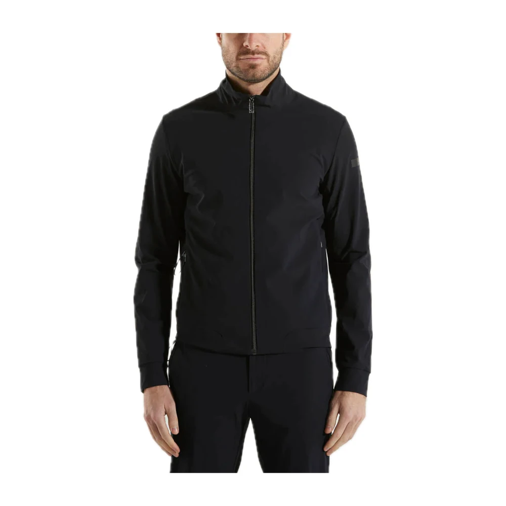 RRD Hoge hals sweatshirt in Surflex stof Black Heren