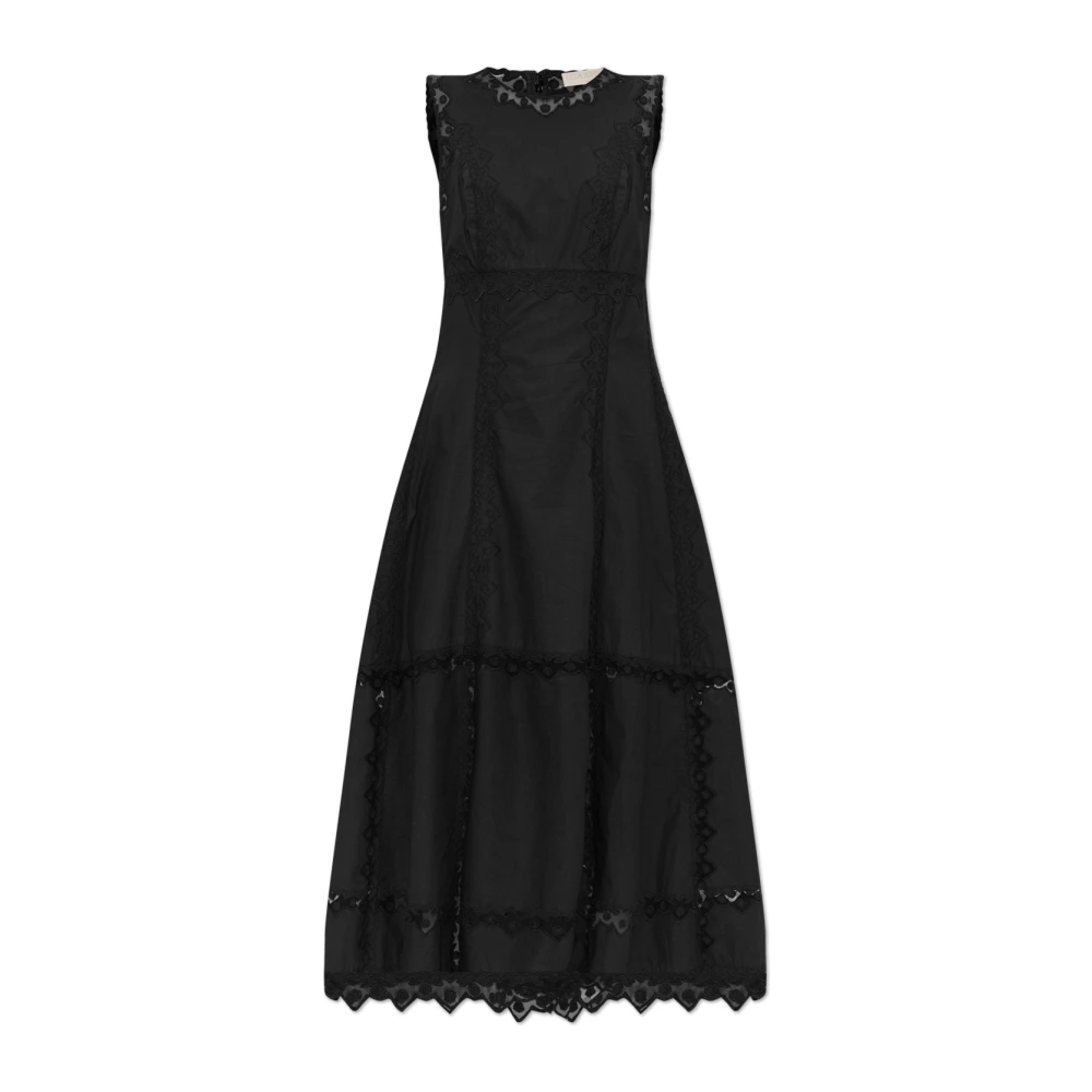 Ulla Johnson Women's Black Dress Anela - Midi Dresses - S - Dresses