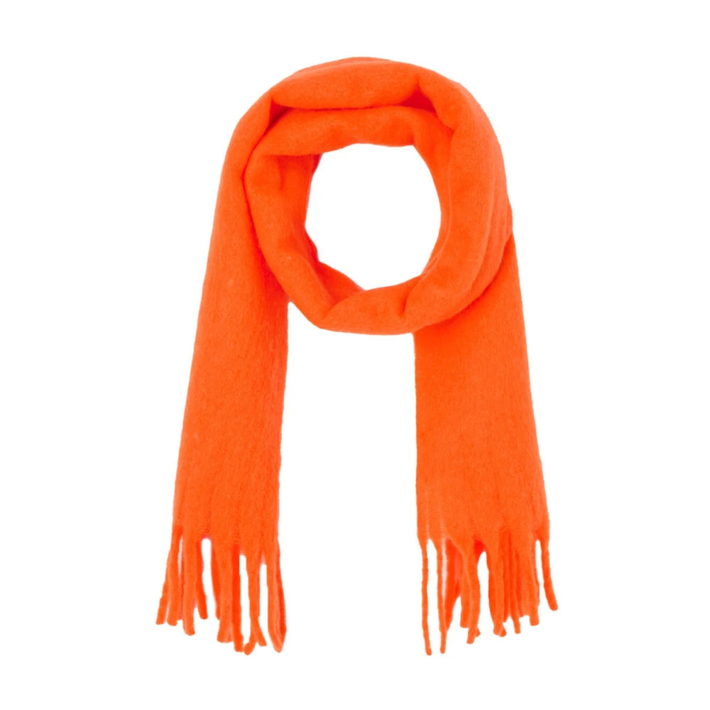 American vintage Stijlvolle Sjaal Orange Dames