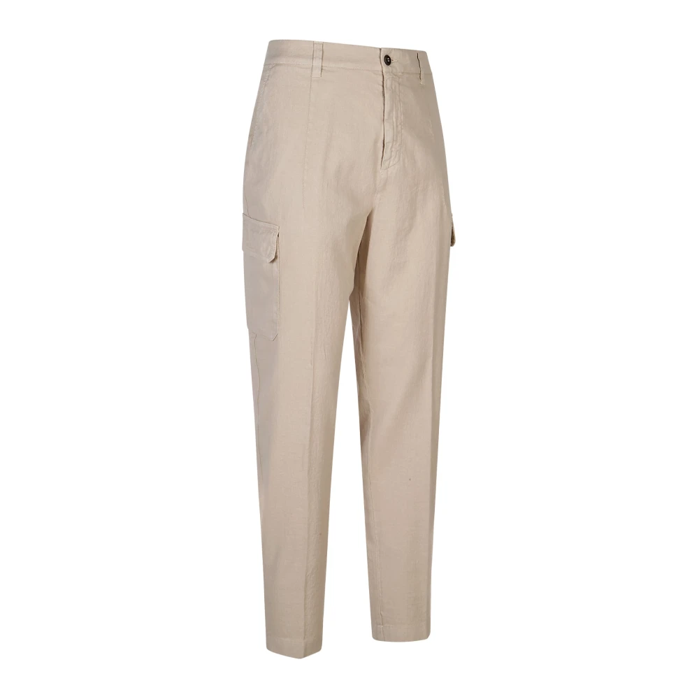 Eleventy Uomo Beige Pantaloni, W30, New,