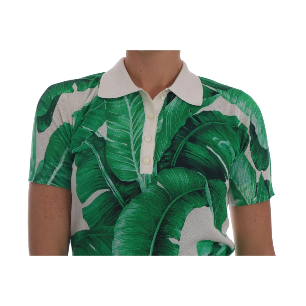 Dolce & Gabbana Polo Shirts Green Dames