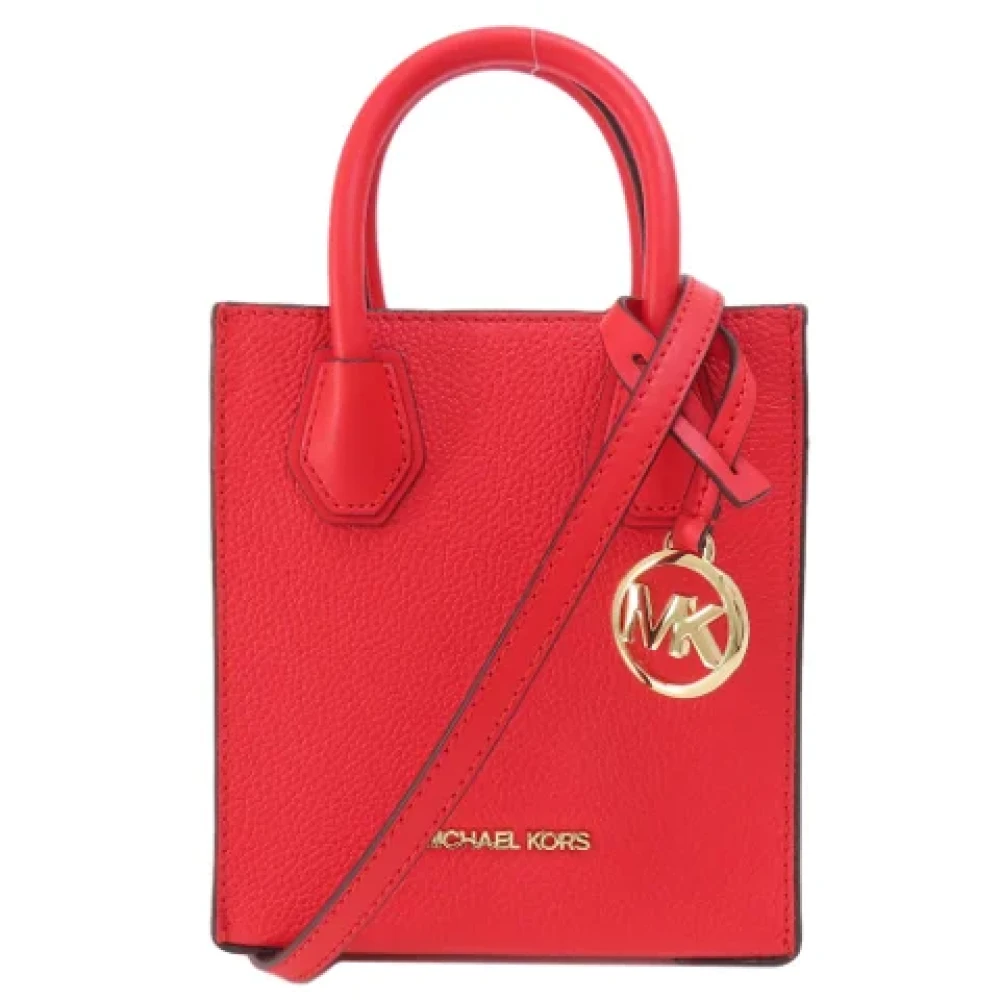 Michael Kors Pre-owned Plastic handbags Red Dames