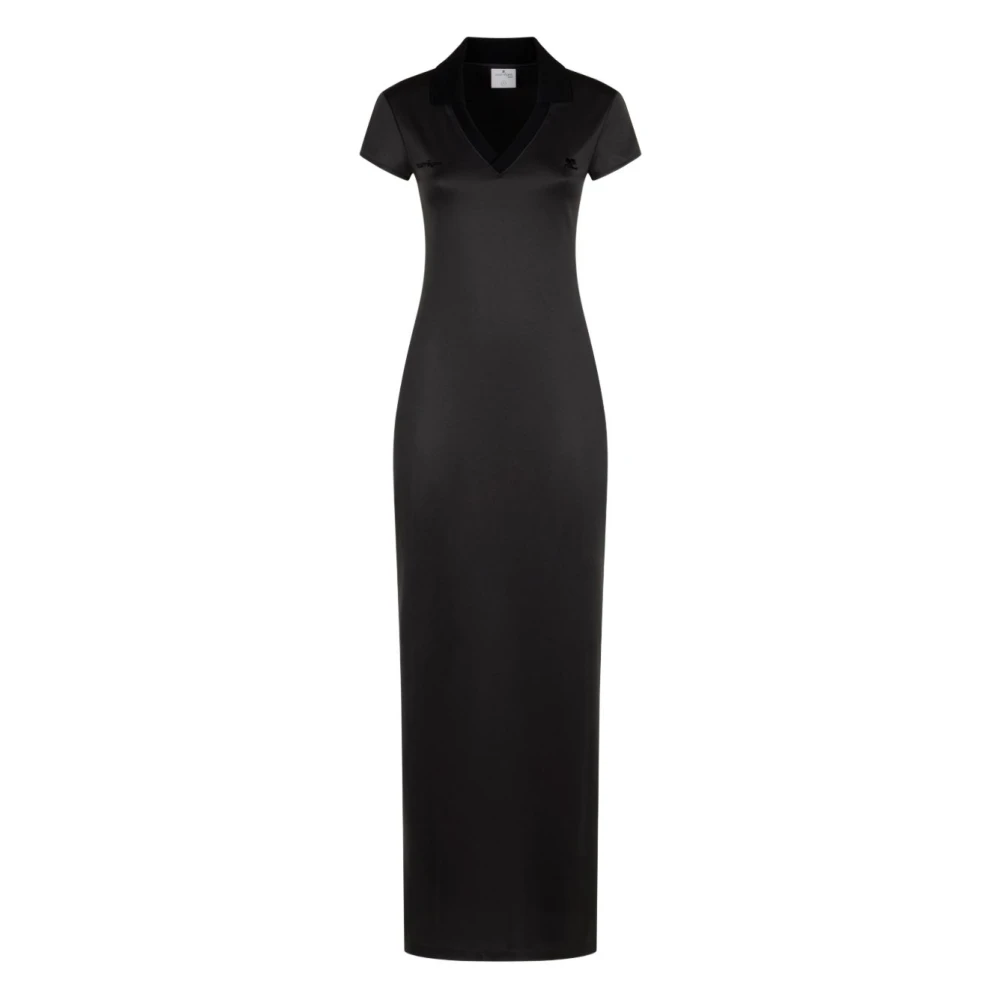 Courrèges Vrouw Grijs Kleedjes Dames, Xs, Courreges Kleedjes