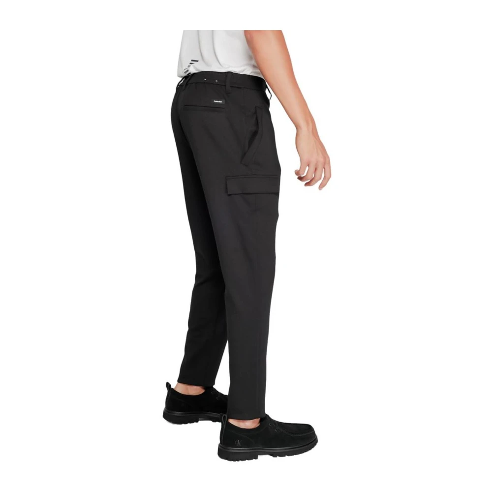 Calvin Klein Polyester Blend Heren Jeans Collectie Black Heren