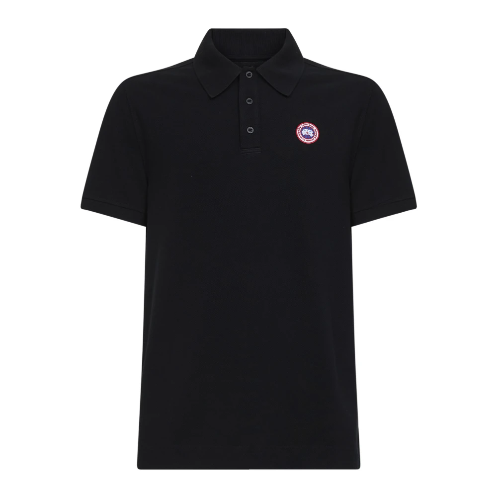 Canada Goose Men's Black Polo Shirts, Xl, T-Shirts And Polos