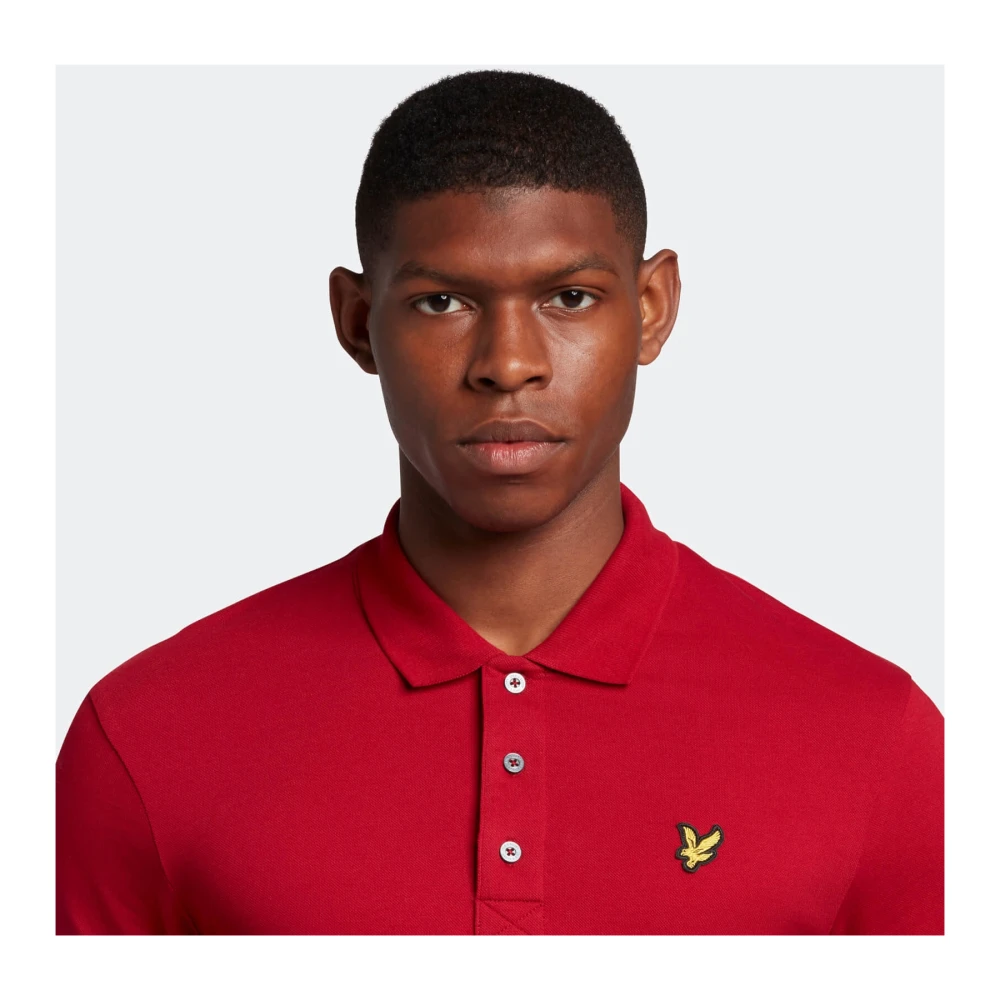 Lyle & Scott Poloshirt Red Heren