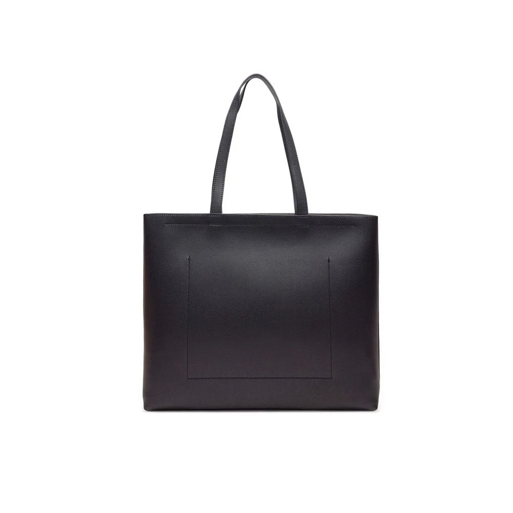 Calvin Klein Jeans Zwarte Dames Handtas van Kunstleer Black Dames