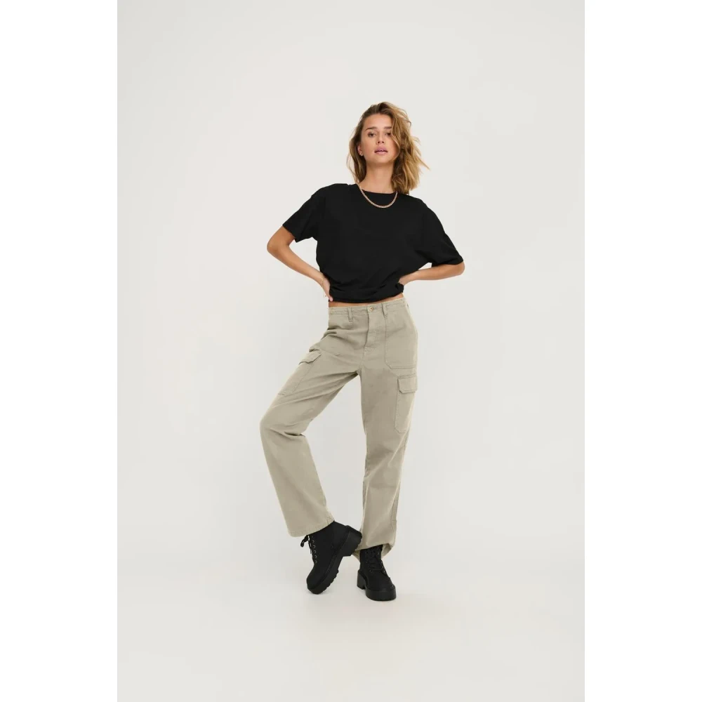 Only Cargo broek voor vrouwen Beige Dames