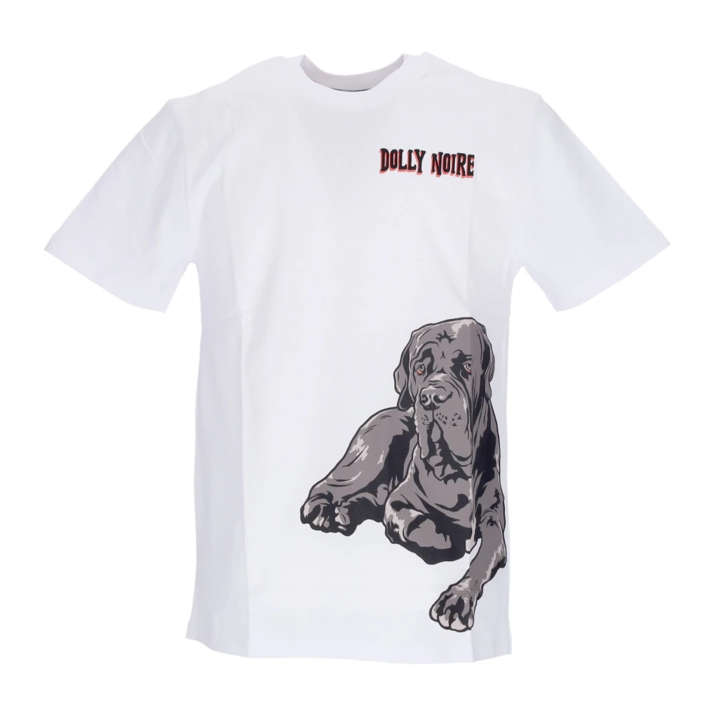 Dolly Noire Men's White Naples Mastiff Tee - T-Shirts - Xl - Tops