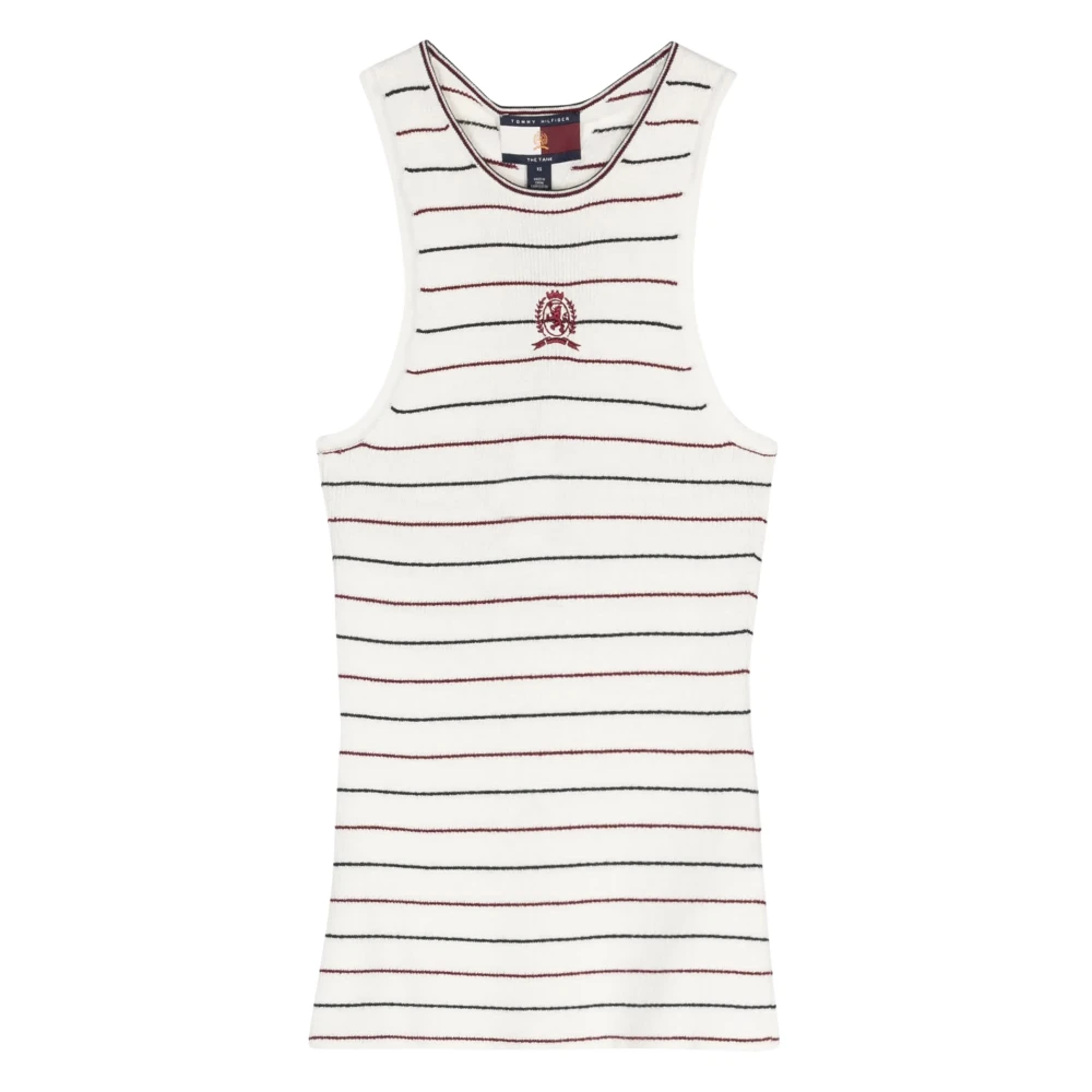 Tommy Hilfiger Ivory Tank Sweater Multicolor Dames