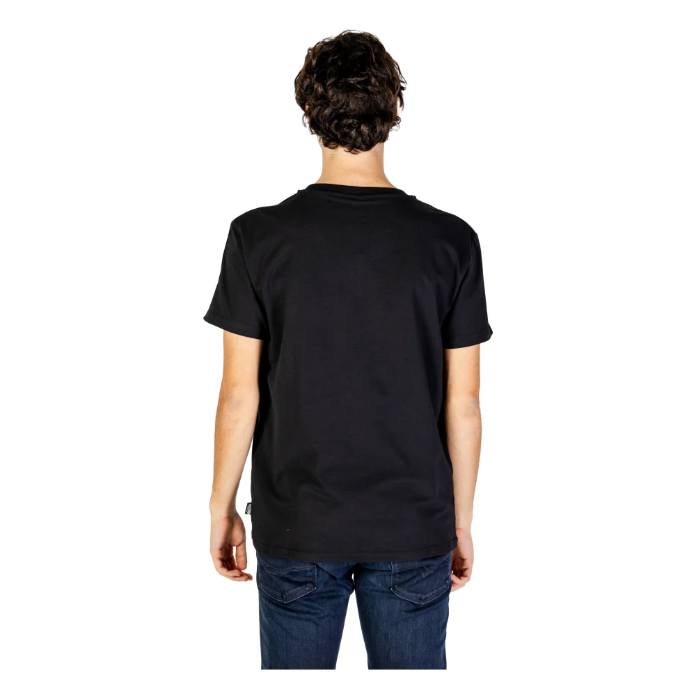 Moschino Katoenen Heren T-shirt en Polo Black Heren