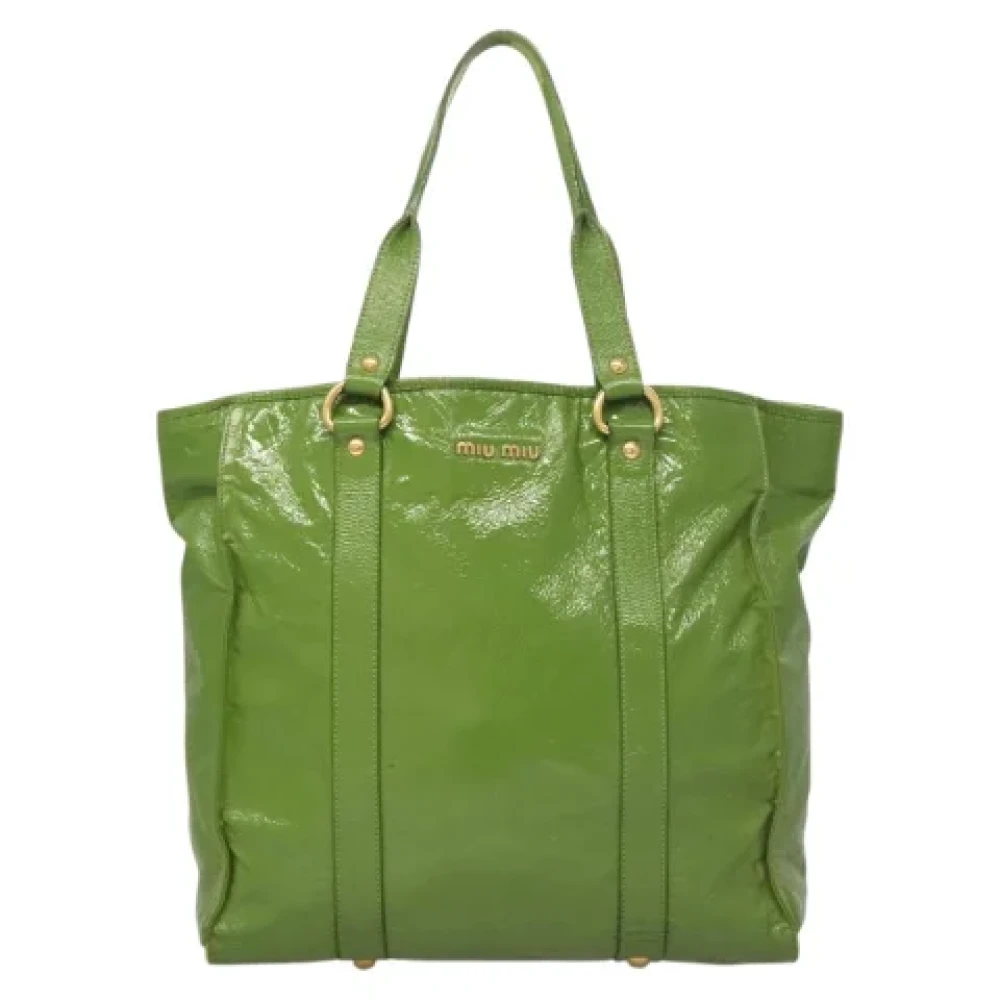 Pre-owned > Pre-owned Bags > Pre-owned Tote Bags - - Miu Miu Pre-owned - Modalova