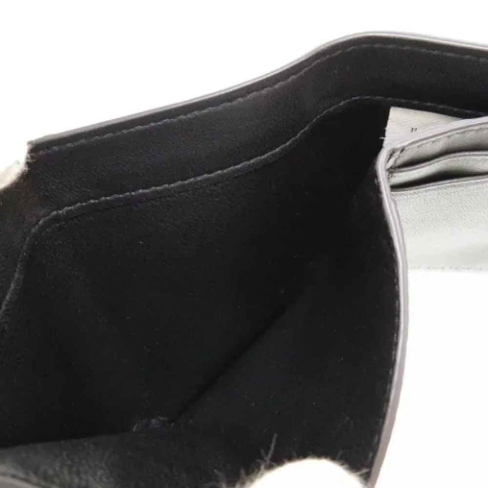 Bottega Veneta Vintage Pre-owned Leather wallets Black Dames