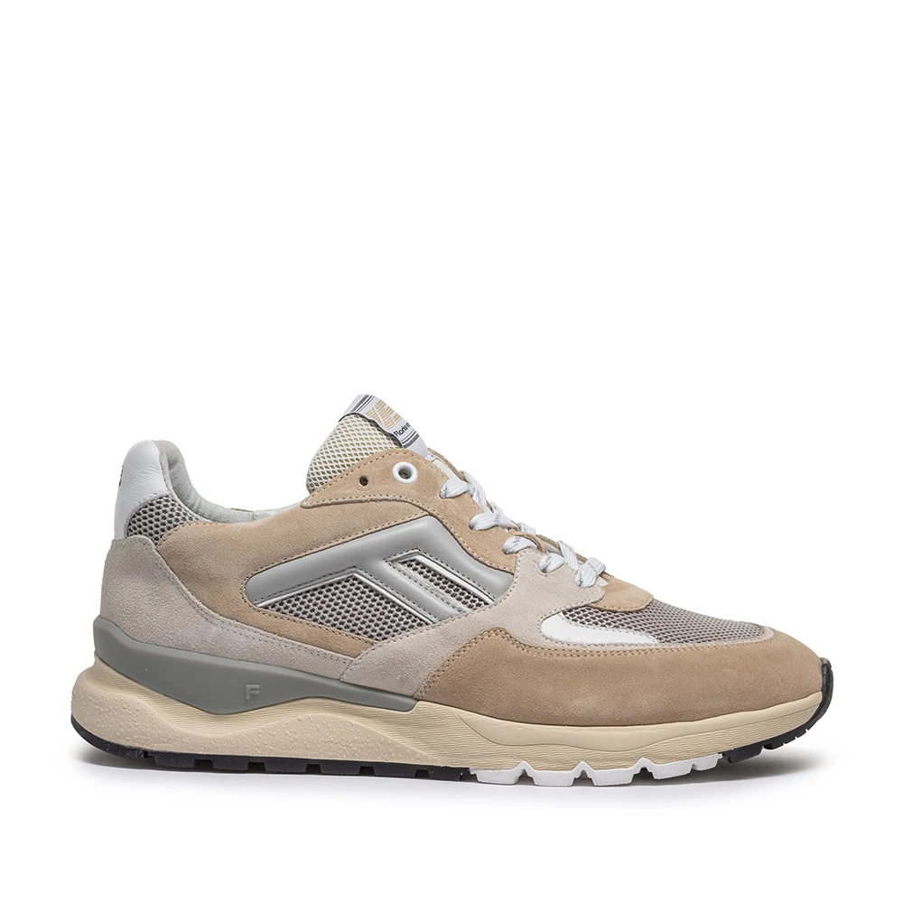 Van Bommel Floris Sport Textile Sneaker Heren Schoenen Bruin