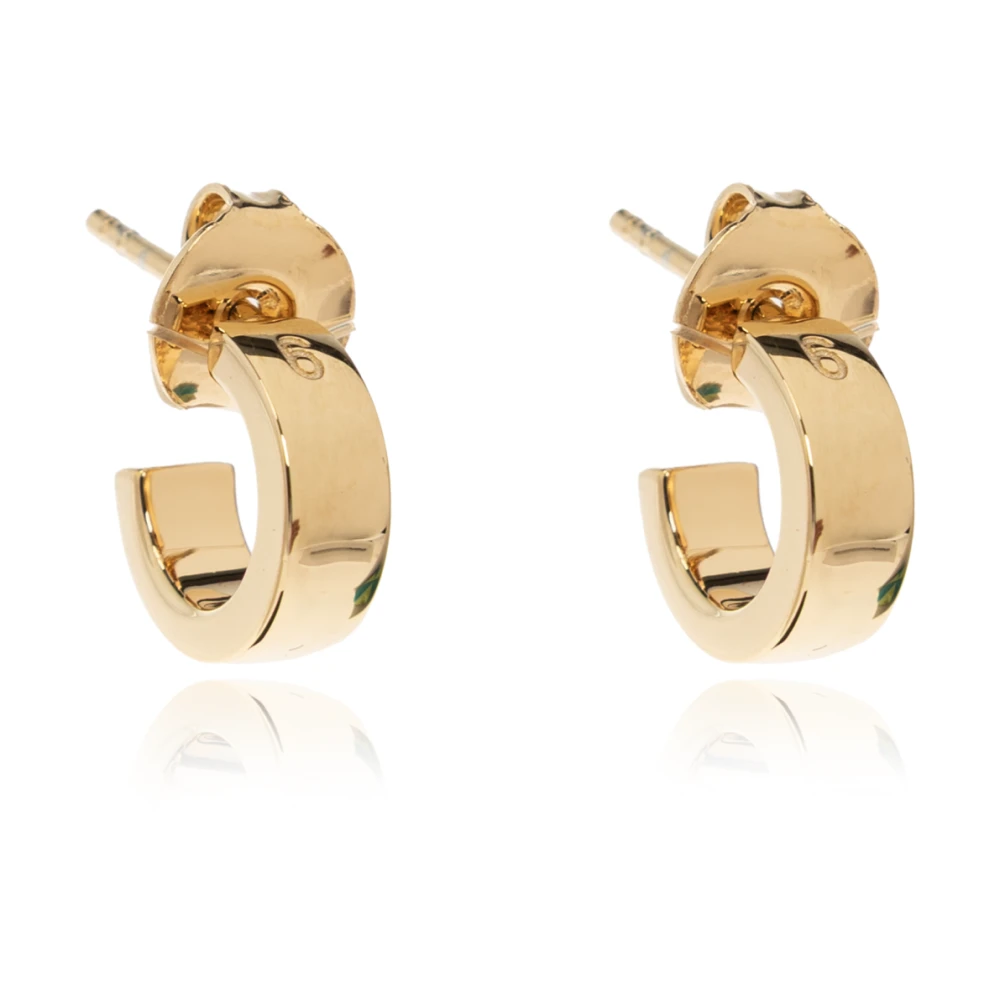 Mm6 Maison Margiela Donna Giallo - Earrings - Accessories - One Size