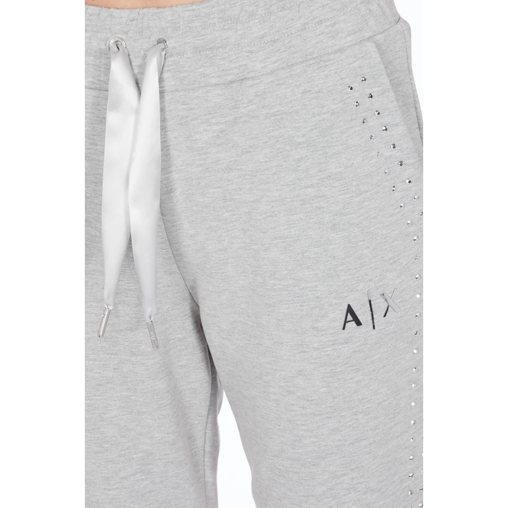 Armani Exchange Grijze Broek Gray Dames