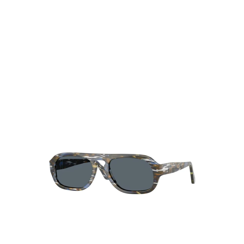 Persol Unisex Blue Po3369s 1222R5 Sunglasses Acetate Multi-Color Pilot Normal - Image 3