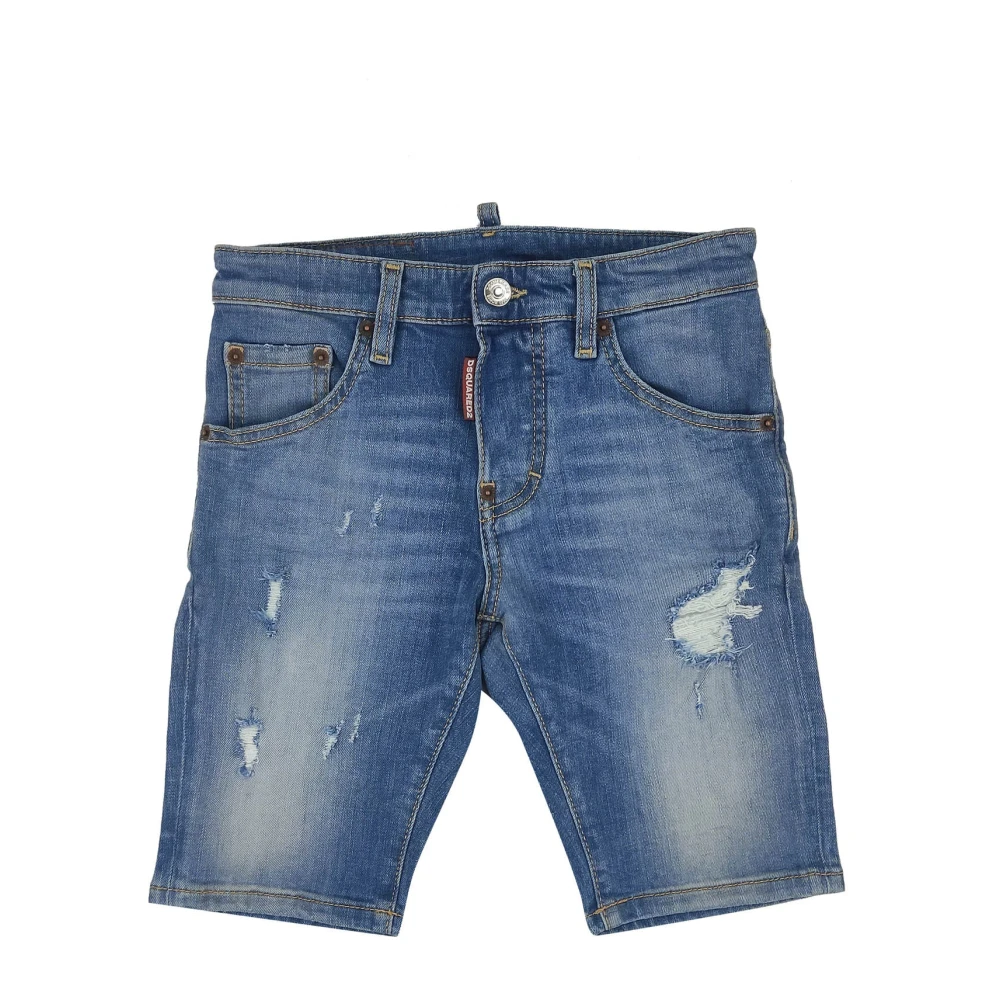 Dsquared2 Boys Blue Shorts, 14 Y, Bermuda Shorts