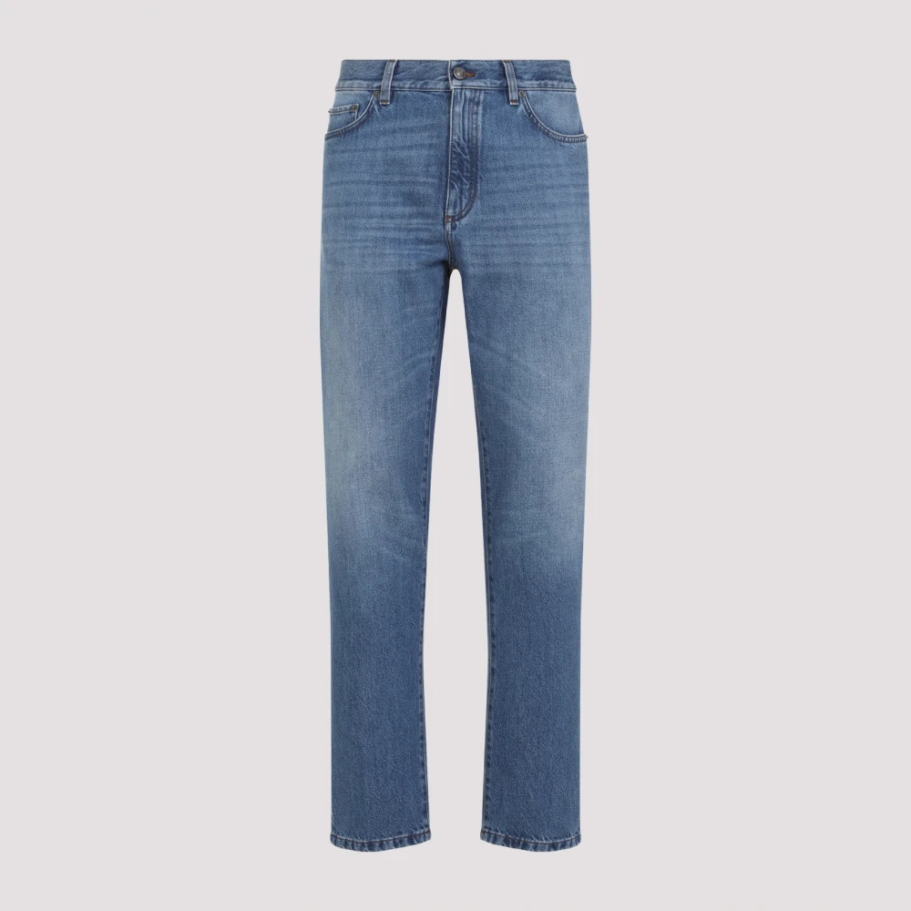 Ermenegildo Zegna Blauwe City Jeans Verhoog Garderobe Stijlvol Blue Heren