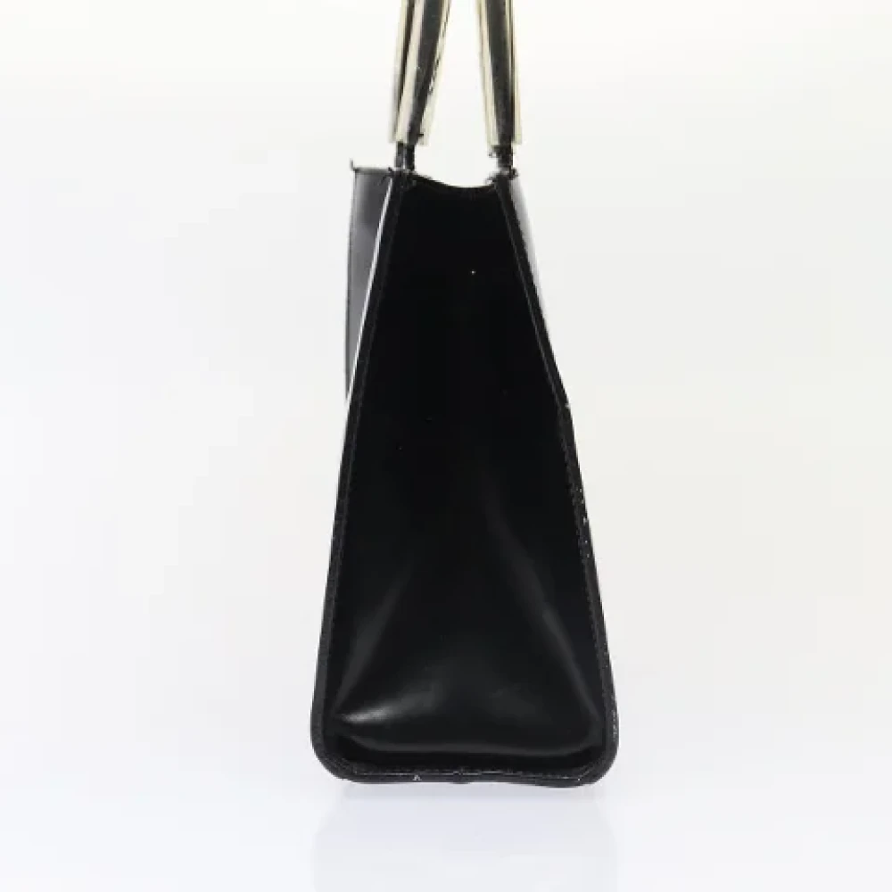 Salvatore Ferragamo Pre-owned Canvas handbags Black Dames