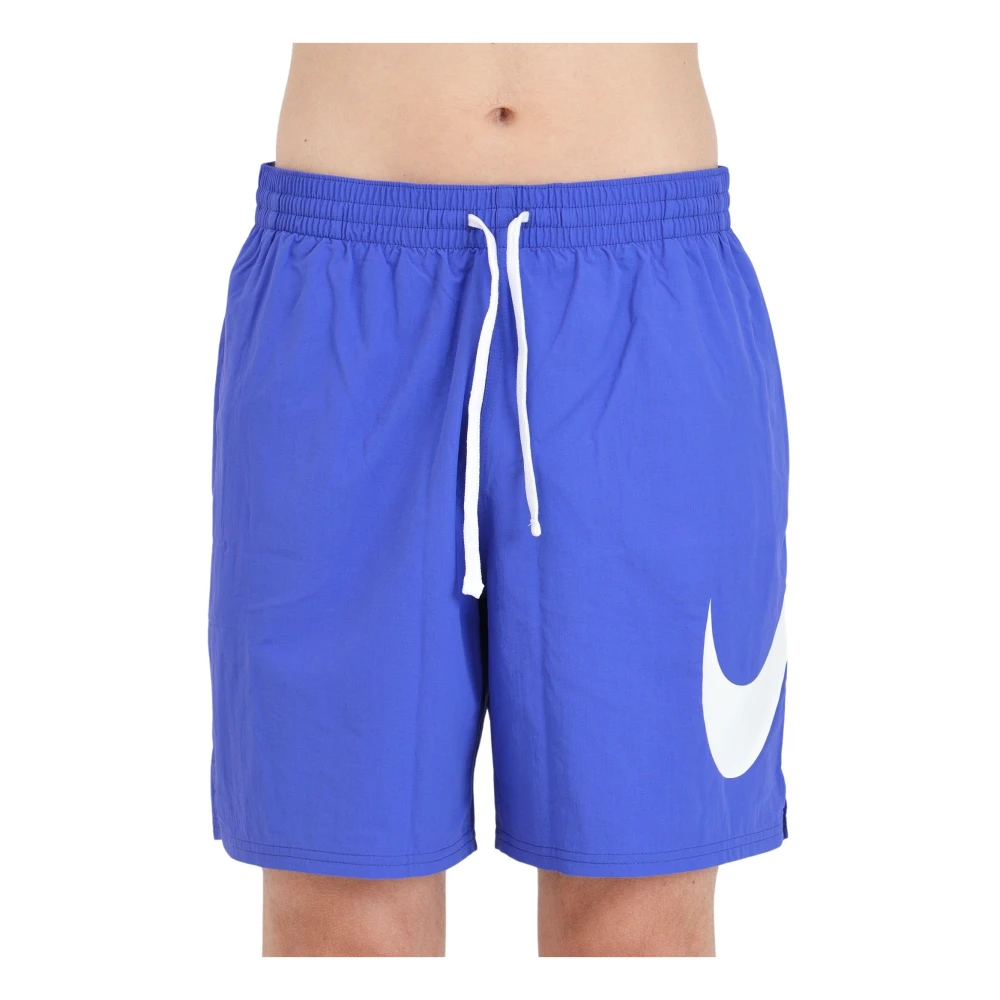 Nike Blauwe Zeekleding Shorts voor Mannen Blue Heren