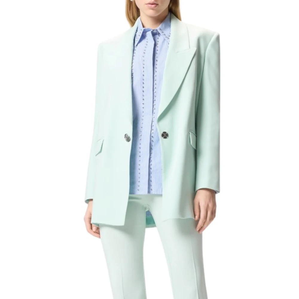 Pinko Women's Green Giacca - Blazers - Xs - Jackets