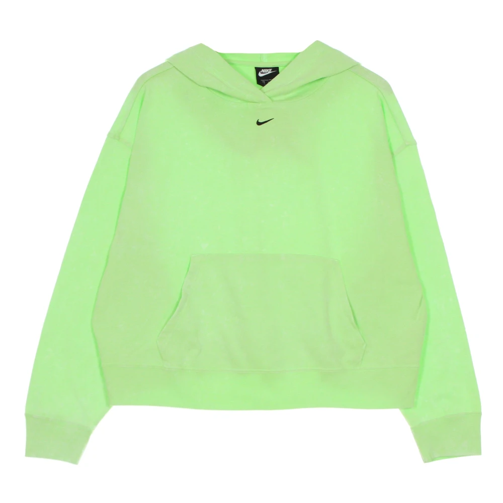 Nike Grön Lättviktig Hoodie Med Fade-Effekt