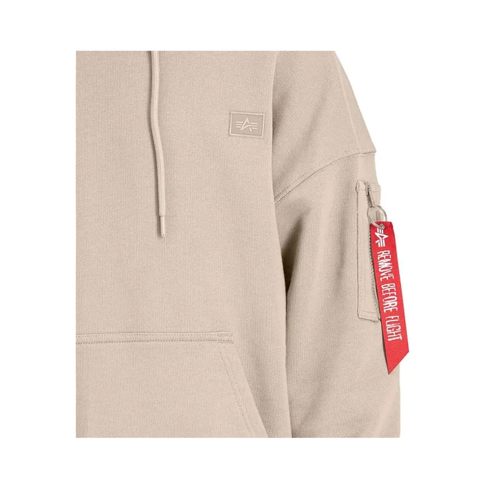 alpha industries Vintage Sand Hoodie Essentials Beige Heren