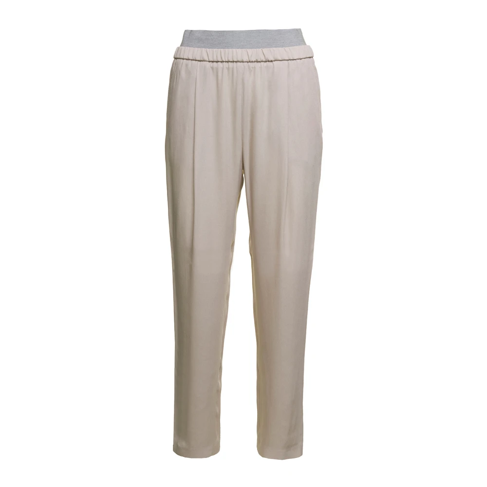 Trousers > Slim-fit Trousers - - Fabiana Filippi - Modalova