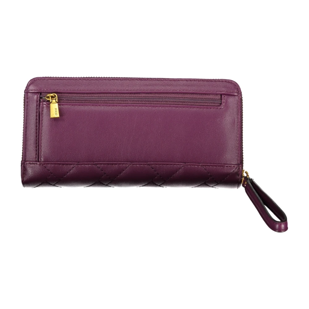 Guess Paarse Damesportemonnee Gracelynn SLG Purple Dames