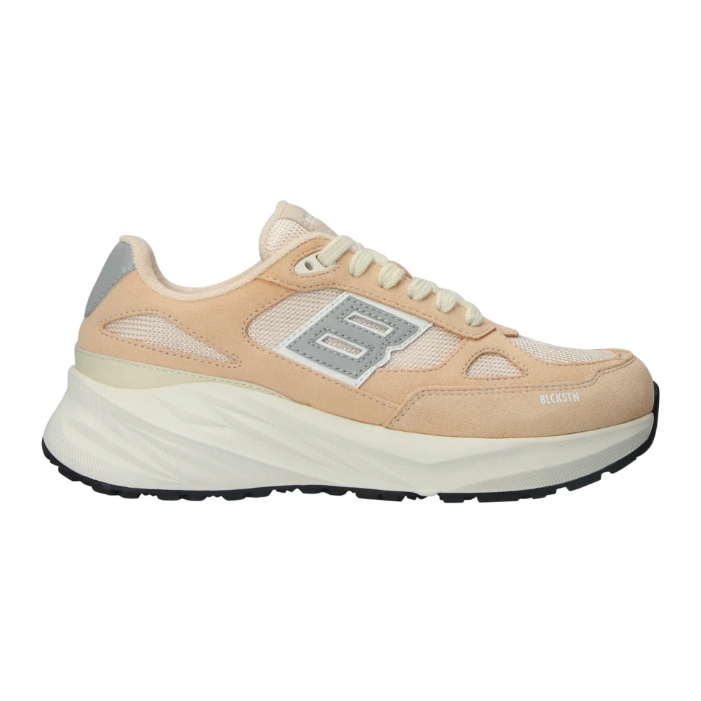 Blackstone Flint Moss Runner Dames Schoenen Beige
