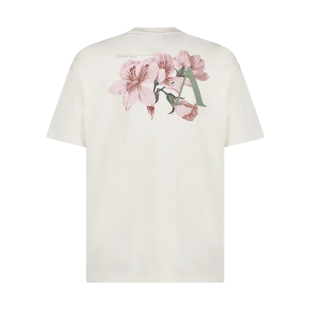 Aeden Legend Tee Off White Shirt Beige Heren