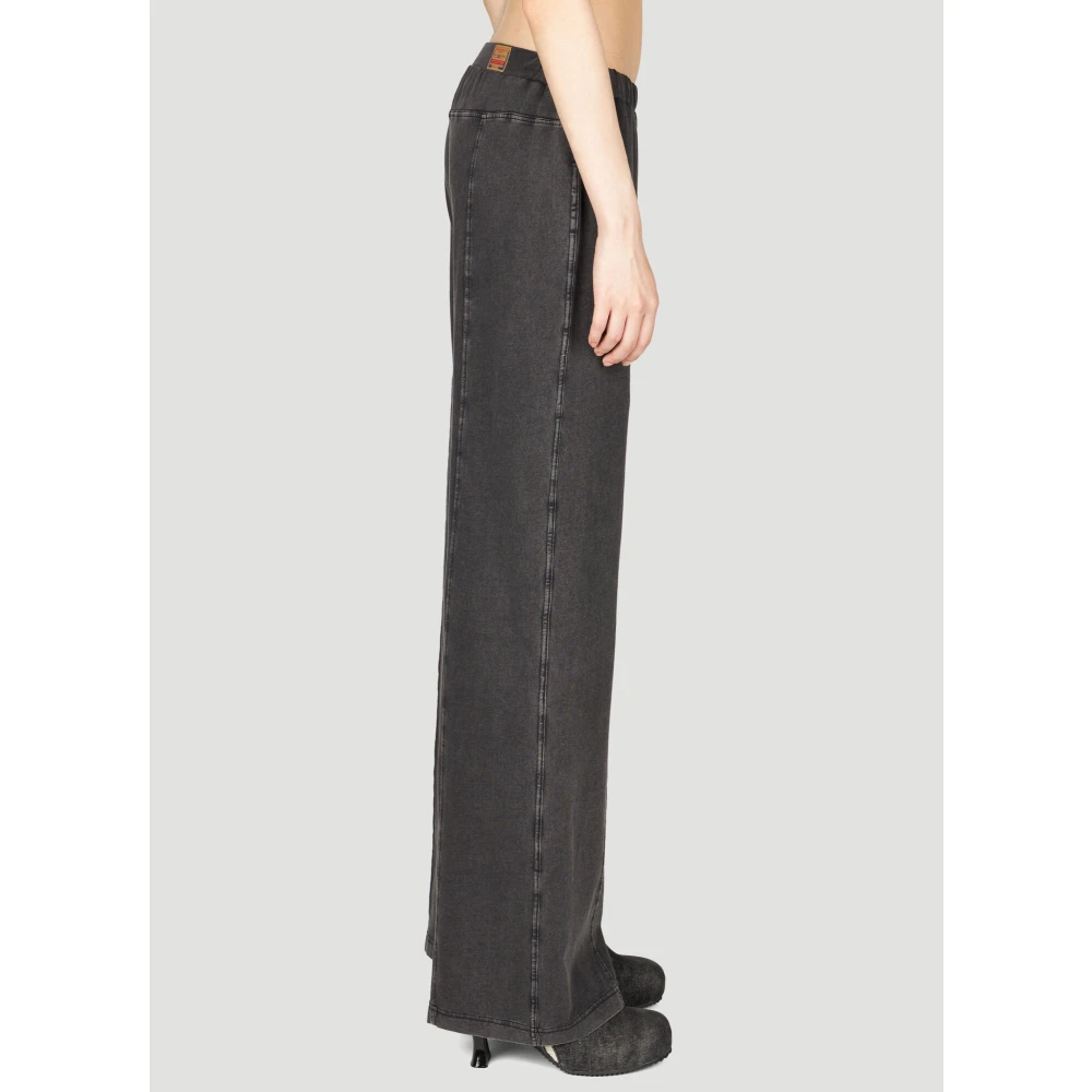 Diesel Logo Patch Trainingsbroek Black Dames