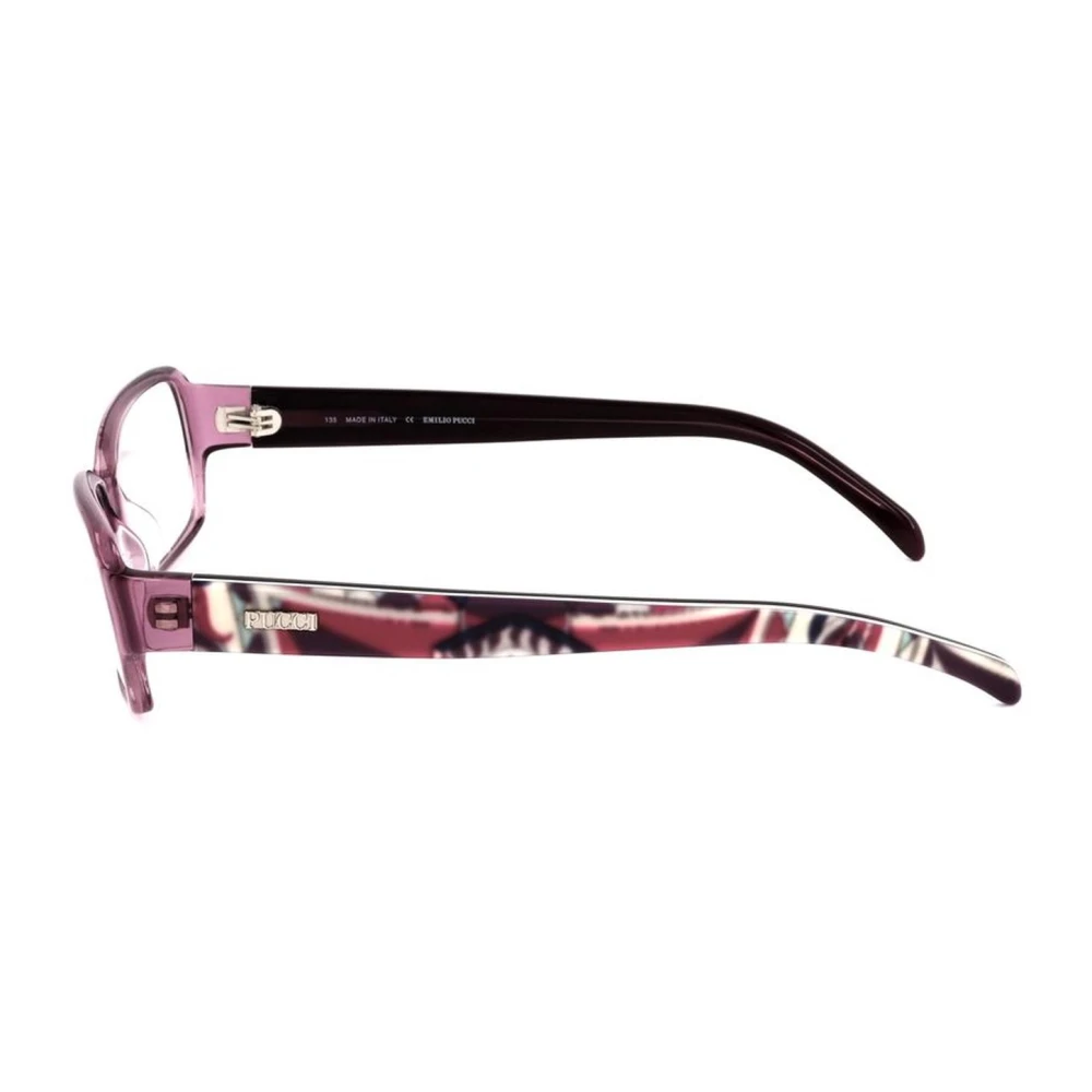 EMILIO PUCCI Paarse Kunststof Montuur Damesbril Purple Dames