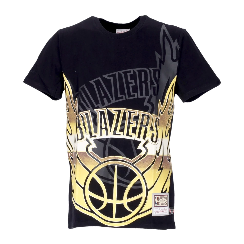 Mitchell & Ness NBA Big Face Tee Hardwood Classics Multicolor Heren